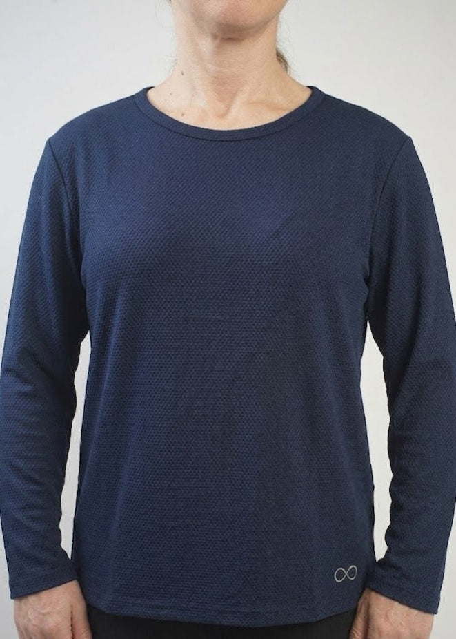 Blusa Manga Longa – Malha Favo